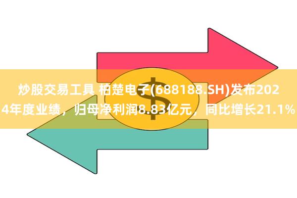 炒股交易工具 柏楚电子(688188.SH)发布2024年度业绩，归母净利润8.83亿元，同比增长21.1%
