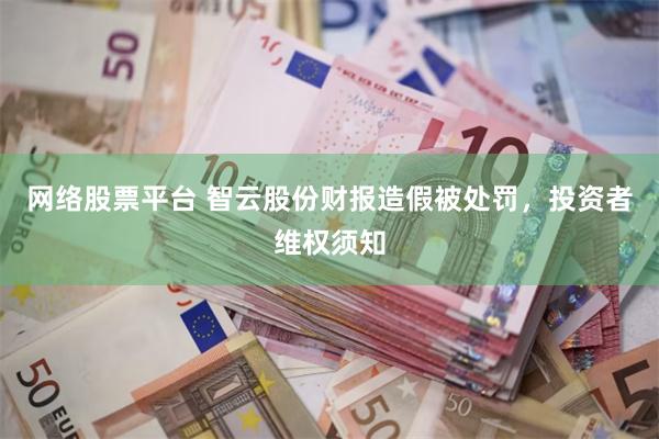 网络股票平台 智云股份财报造假被处罚，投资者维权须知