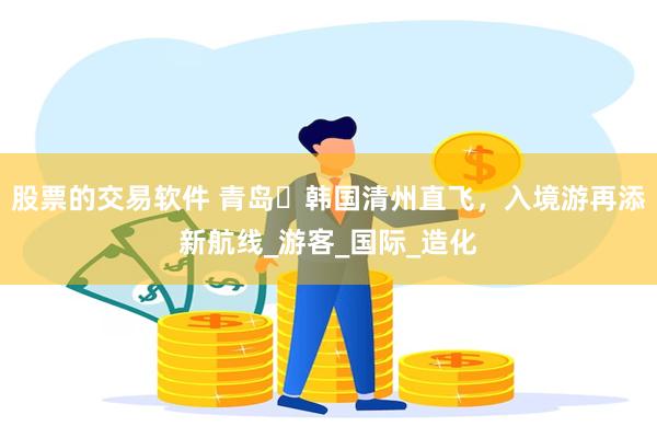 股票的交易软件 青岛⇌韩国清州直飞，入境游再添新航线_游客_国际_造化