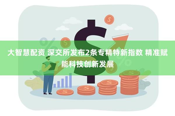 大智慧配资 深交所发布2条专精特新指数 精准赋能科技创新发展
