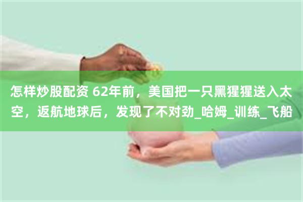 怎样炒股配资 62年前，美国把一只黑猩猩送入太空，返航地球后，发现了不对劲_哈姆_训练_飞船