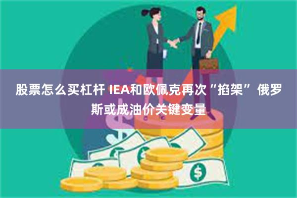 股票怎么买杠杆 IEA和欧佩克再次“掐架” 俄罗斯或成油价关键变量