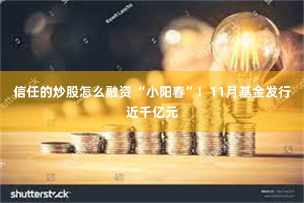 信任的炒股怎么融资 “小阳春”!11月基金发行近千亿元